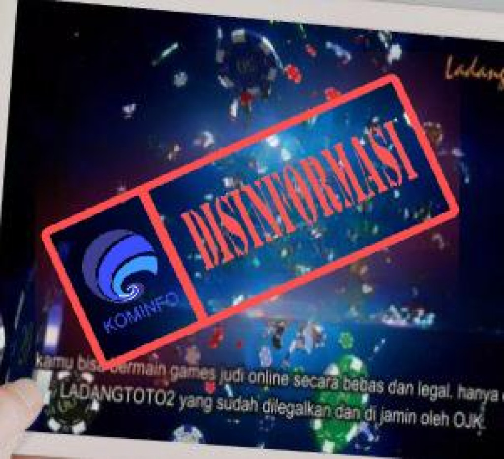 [DISINFORMASI] OJK Melegalkan dan Menjamin Judi Online